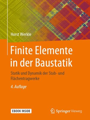 cover image of Finite Elemente in der Baustatik